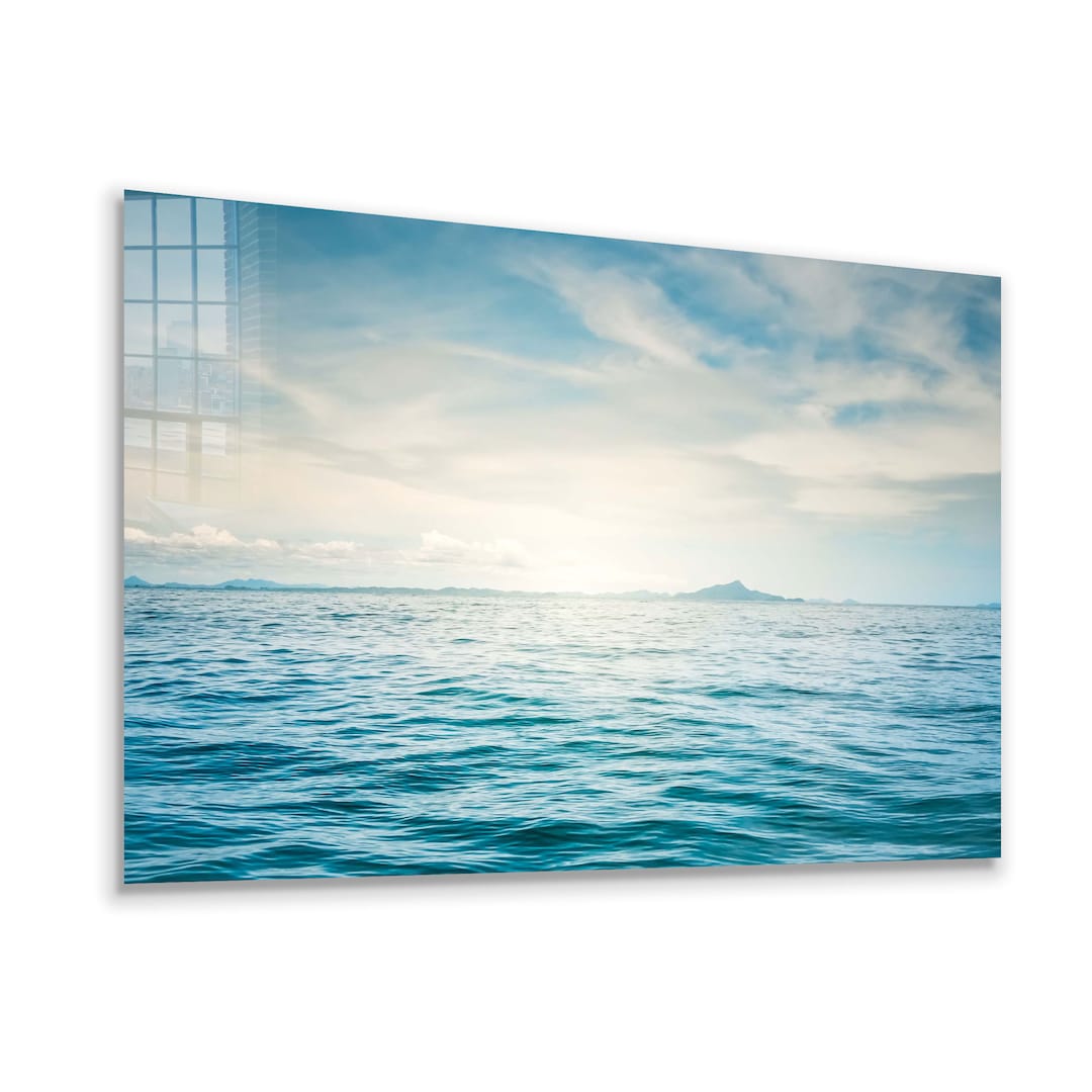Glass Wall Art / Acrylic Glass Art / Floating Frame Option / Canvas
