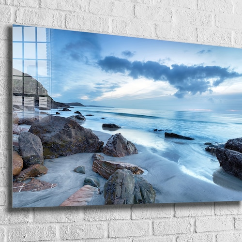 Extra Large Wall Arttempered Glass Printing Wall Decorhome Etsy