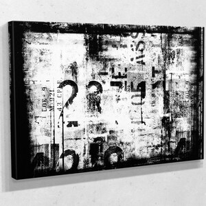 Abstract Art Print on Canvas , Floating Frame Option, Modern Wall Art, Canvas Wall Art , Extra Large Wall Art