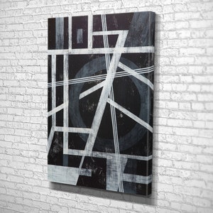 Abstract Art Print on Canvas-Floating Frame Option-Modern Wall Art-Canvas Wall Art-Extra Large Wall Art-Handmade Digital Print-Gift Wall Art