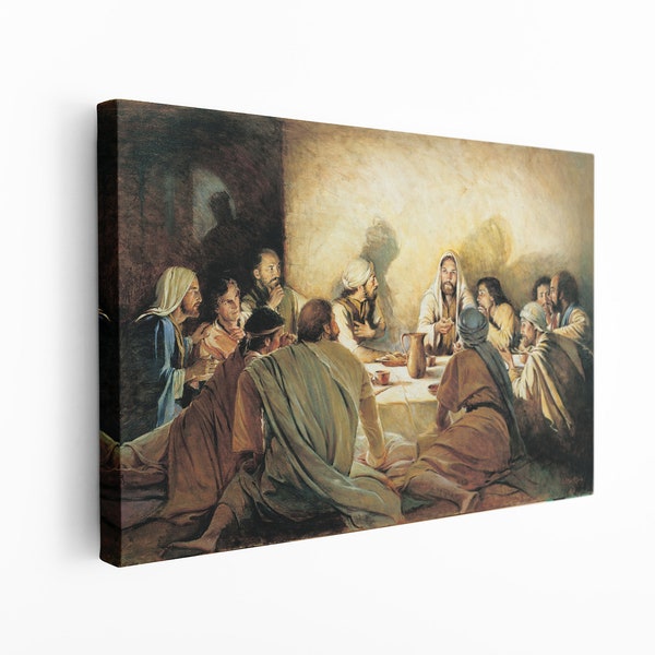 Large Last Supper Frame Etsy