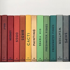 Vintage Observer's Books By Frederick Warne – Choose Your Title – 1940s-1970s Hardcover