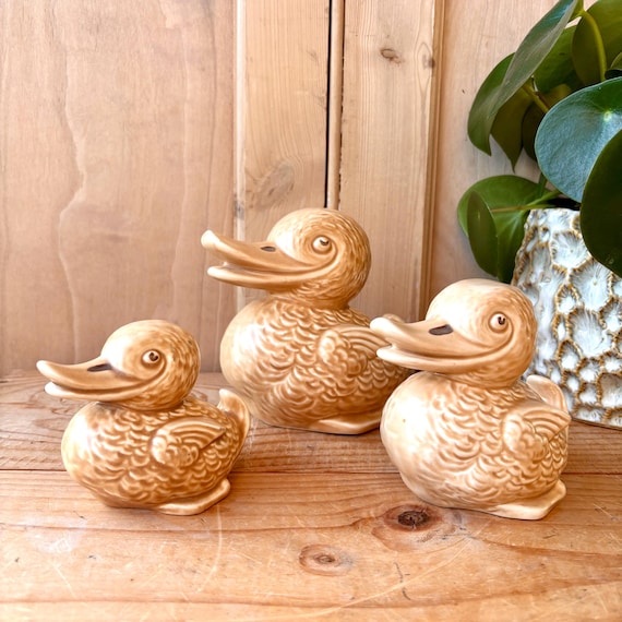 Rare Vintage Sylvac Trio of Ducks Model 1492 1498 1499 | Rare