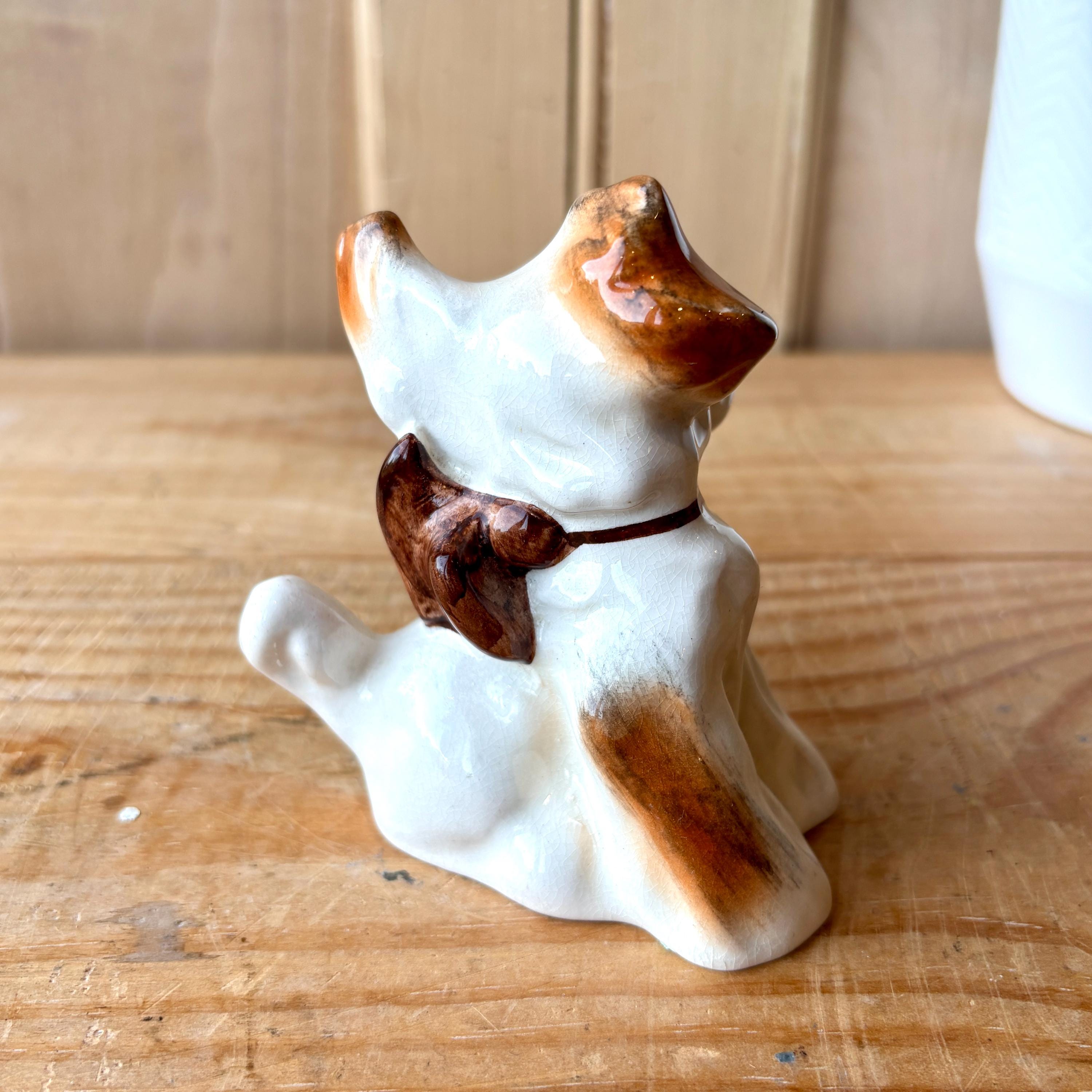 イギリス アンティーク シルバックSYLVAC No.1387 スパニエル Vintage Sylvac Scottie Model 1119, Sylvac Dog, Collectable