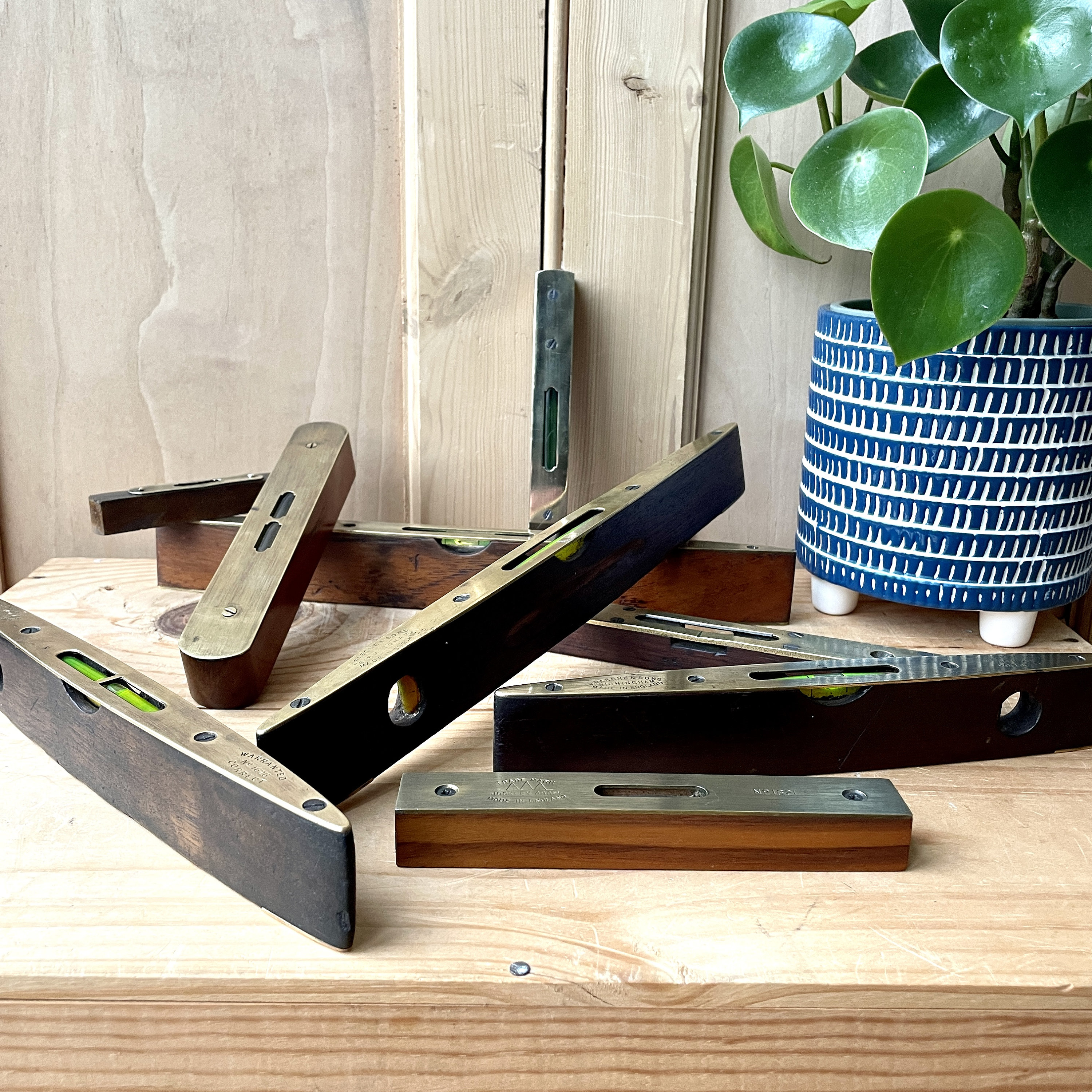 Vintage spirit level deals