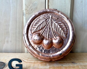 Vintage Copper Molds | Copper Blancmange Molds | Antique Copper