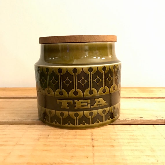 Green Hornsea Heirloom Storage Jars | Hornsea Cannisters