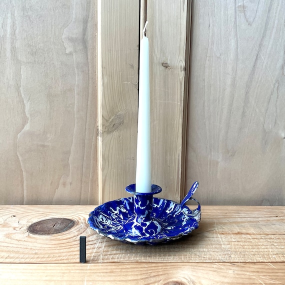 Vintage Enamel Candle Holders, Wee Willy Winkie Enamel Candle Stick Holder, Candle  Holder, Vintage Candle Holders, Metal Candle Holders. 