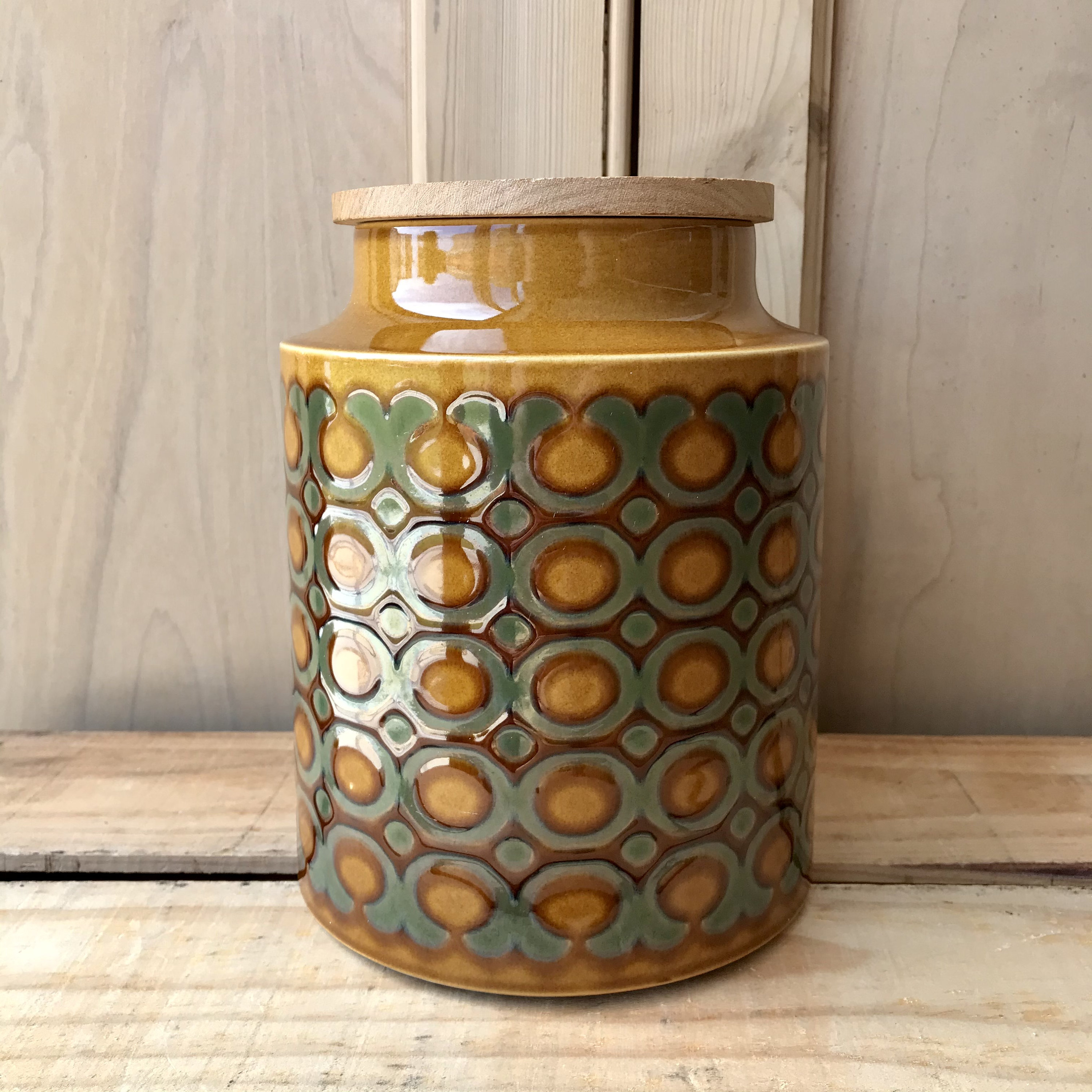 Hornsea Bronte Storage Jars, Cannisters, Vintage Hornsea