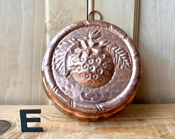 Vintage Copper Molds | Copper Blancmange Molds | Antique Copper