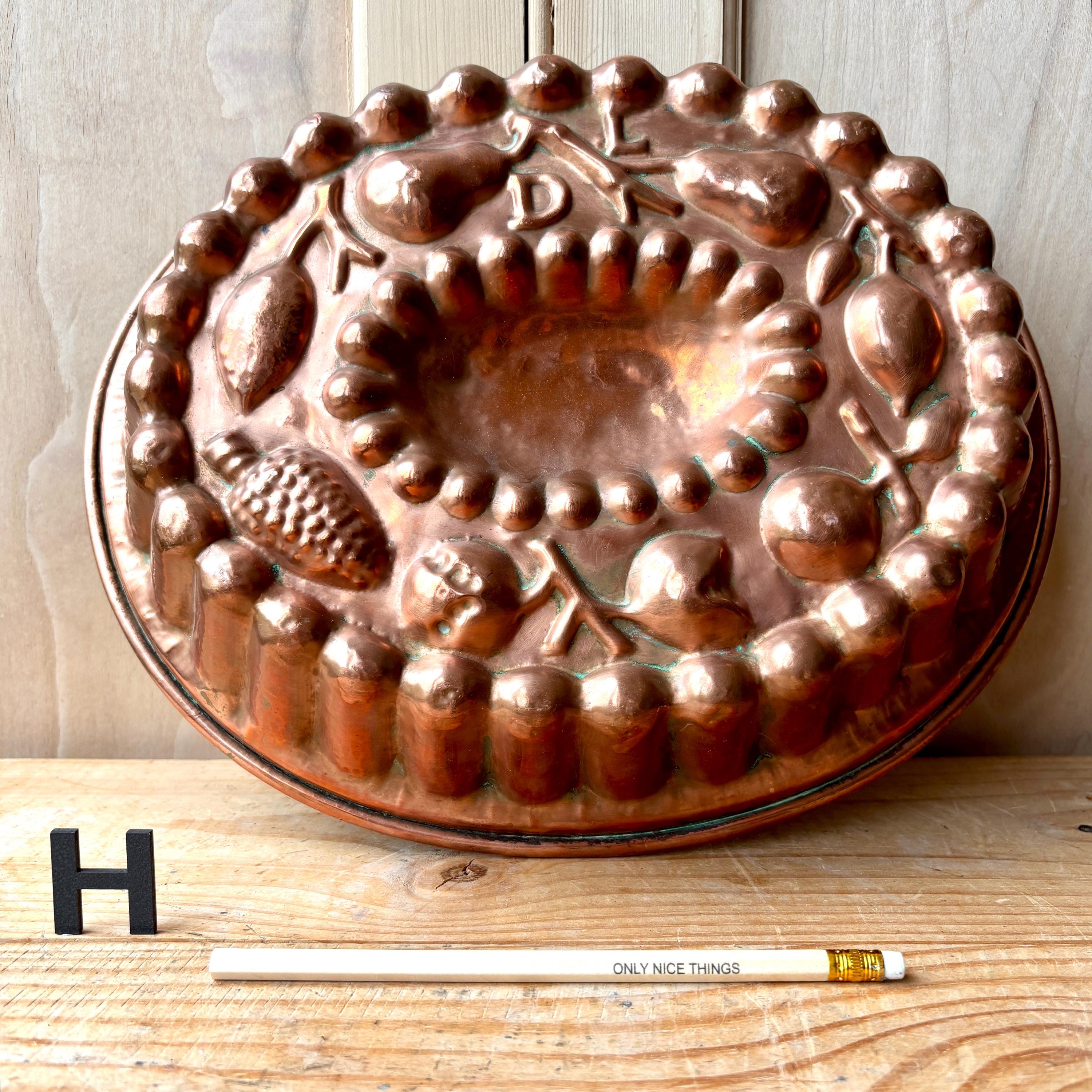Vintage Copper Molds | Copper Blancmange Molds | Antique Copper