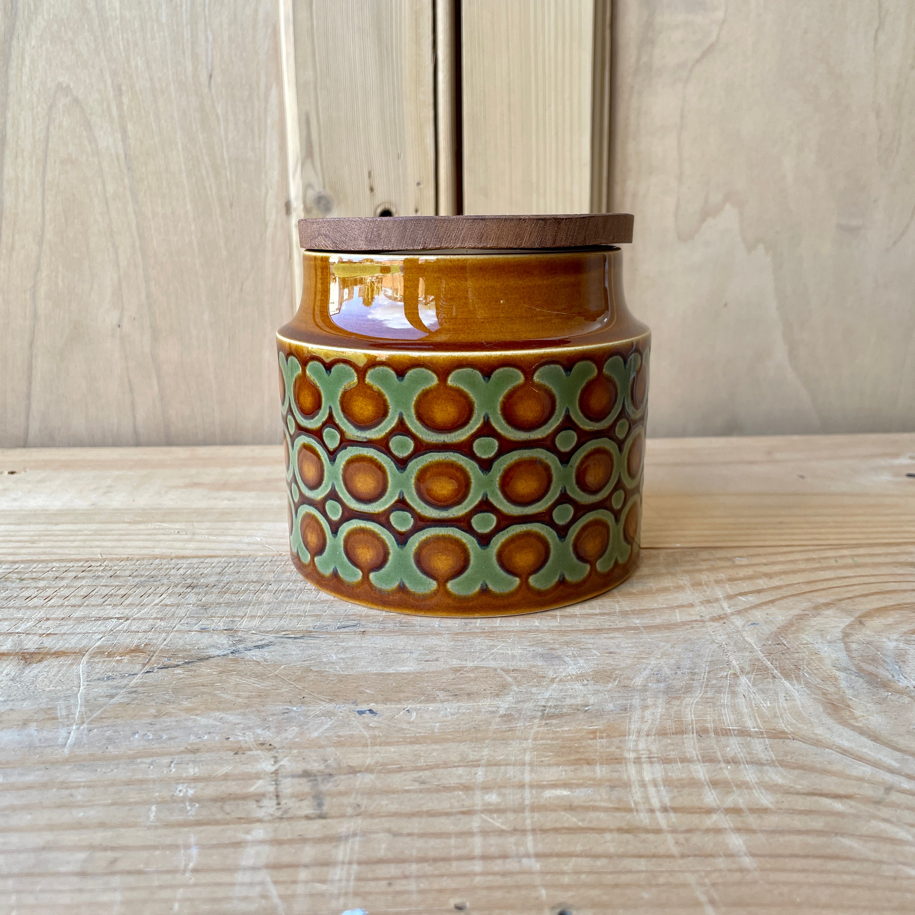 Hornsea Bronte Storage Jars, Cannisters, Vintage Hornsea