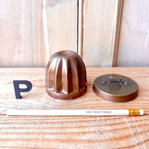 Vintage Copper Molds | Copper Blancmange Molds | Antique Copper