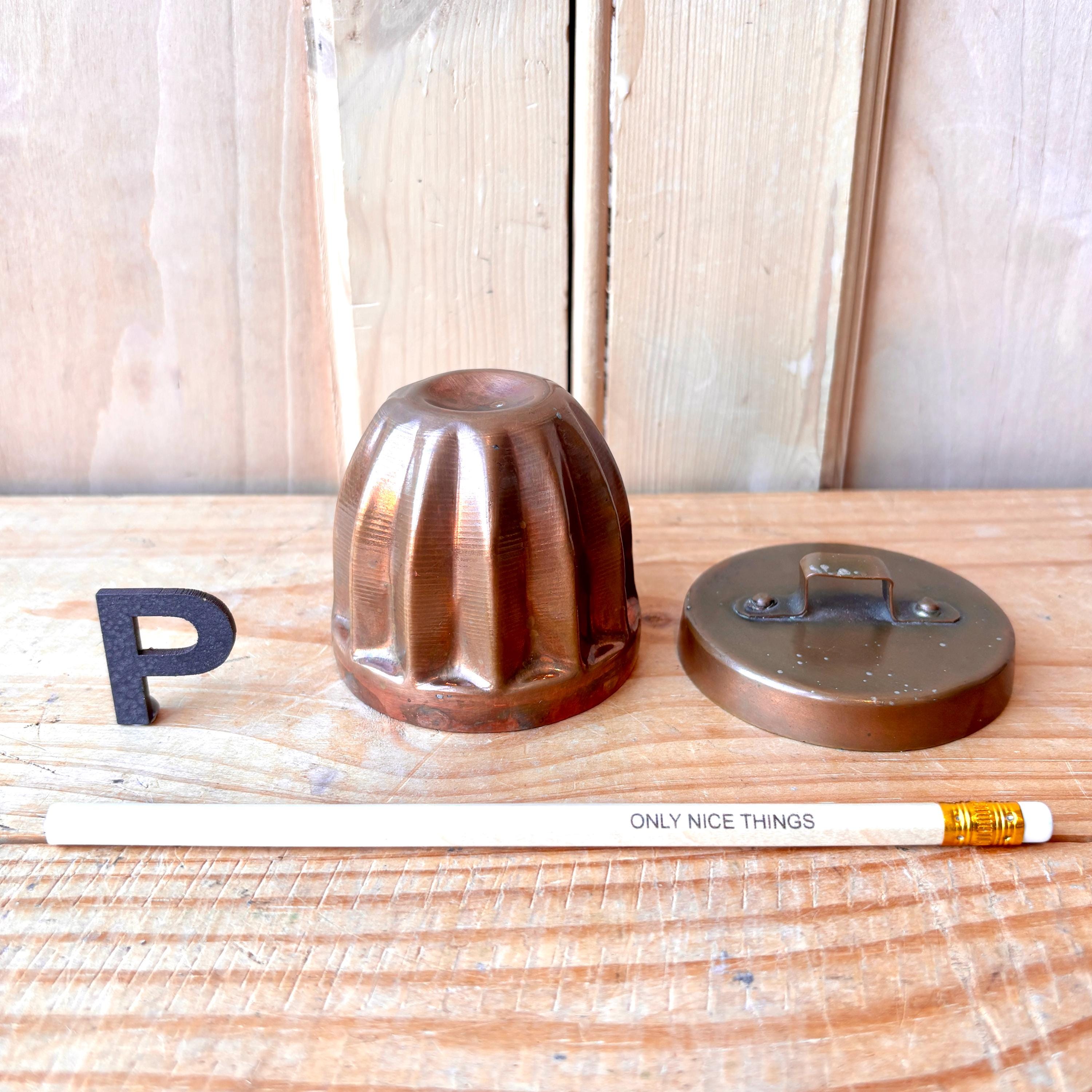 Vintage Copper Molds | Copper Blancmange Molds | Antique Copper