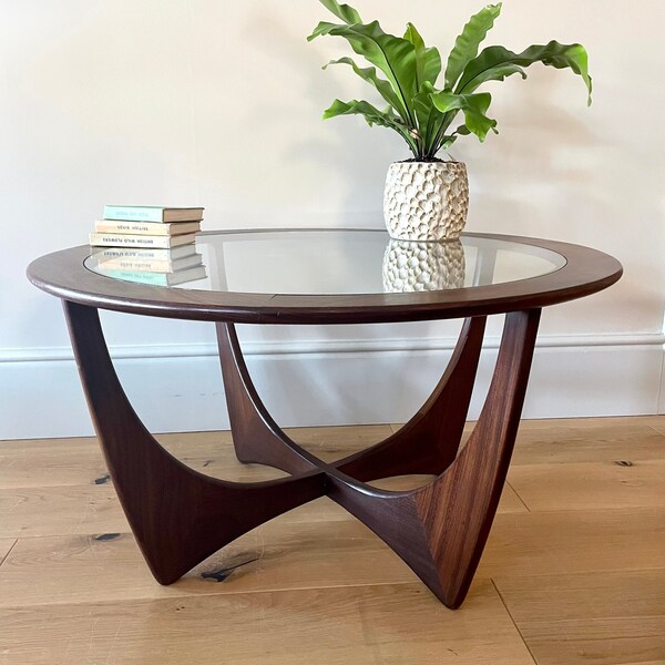 G Plan Astro Round Coffee Table, Mid Century Coffee Table, Mid century Style icon,