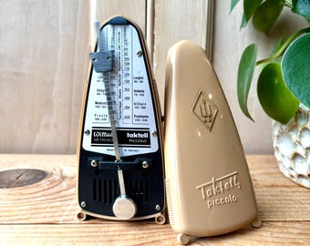 Vintage Wittner Taktell Piccolo (Coffin) Metronome | Travel Metronome | Small Metronome