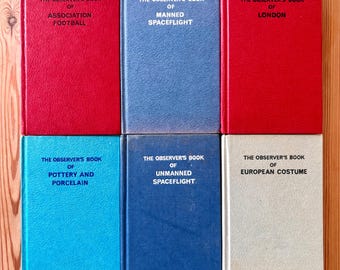 Vintage Observer's Books by Frederick Warne - Choose Your Title - 1940s