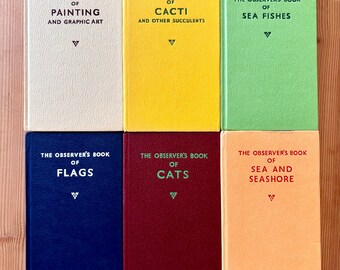 Vintage Observer's Books, Published by Frederick Warne & Co