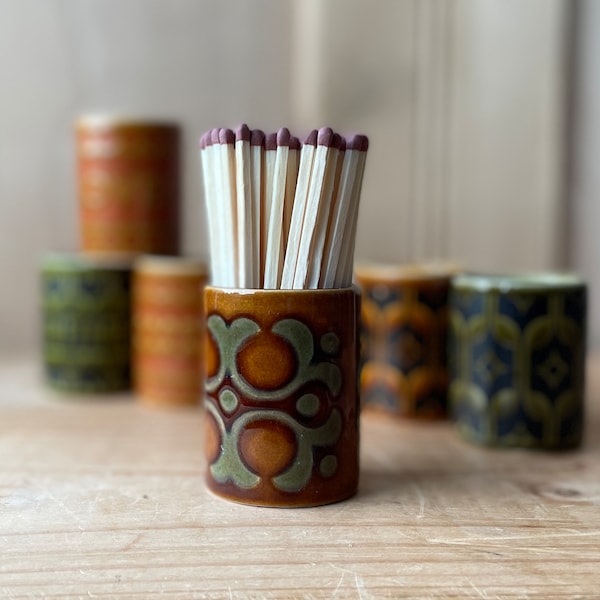 Hornsea Match Pots | Small Hornsea Match pots | Hornsea styling