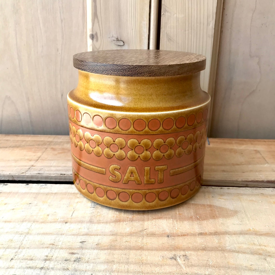 Hornsea Saffron Storage Jars Hornsea Cannisters Kitchen Etsy UK