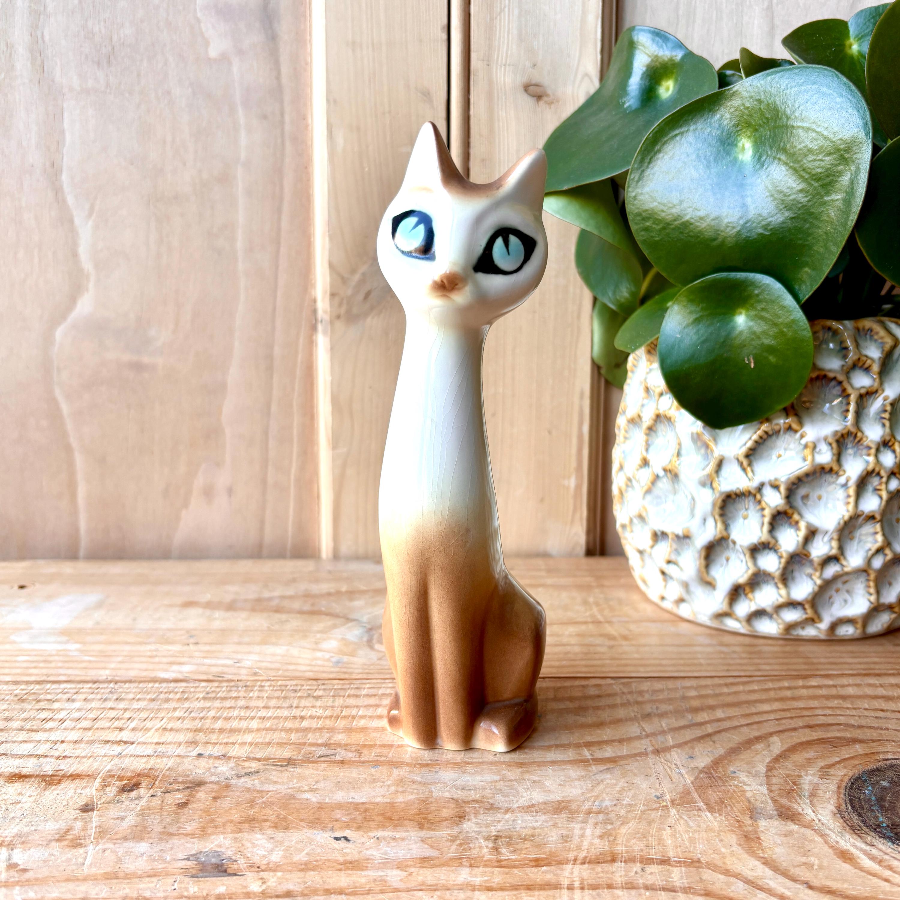 Rare Hornsea Stylized Cat by Marion Campbell, Collectable Hornsea