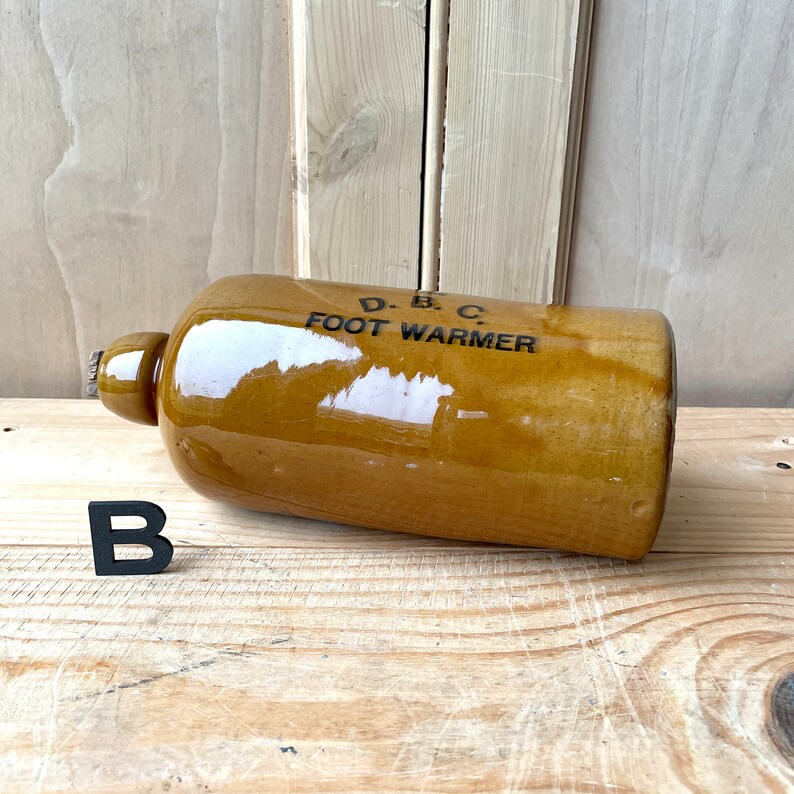 Vintage Stone Hot Water Bottle Antique Stoneware Hot Water Etsy