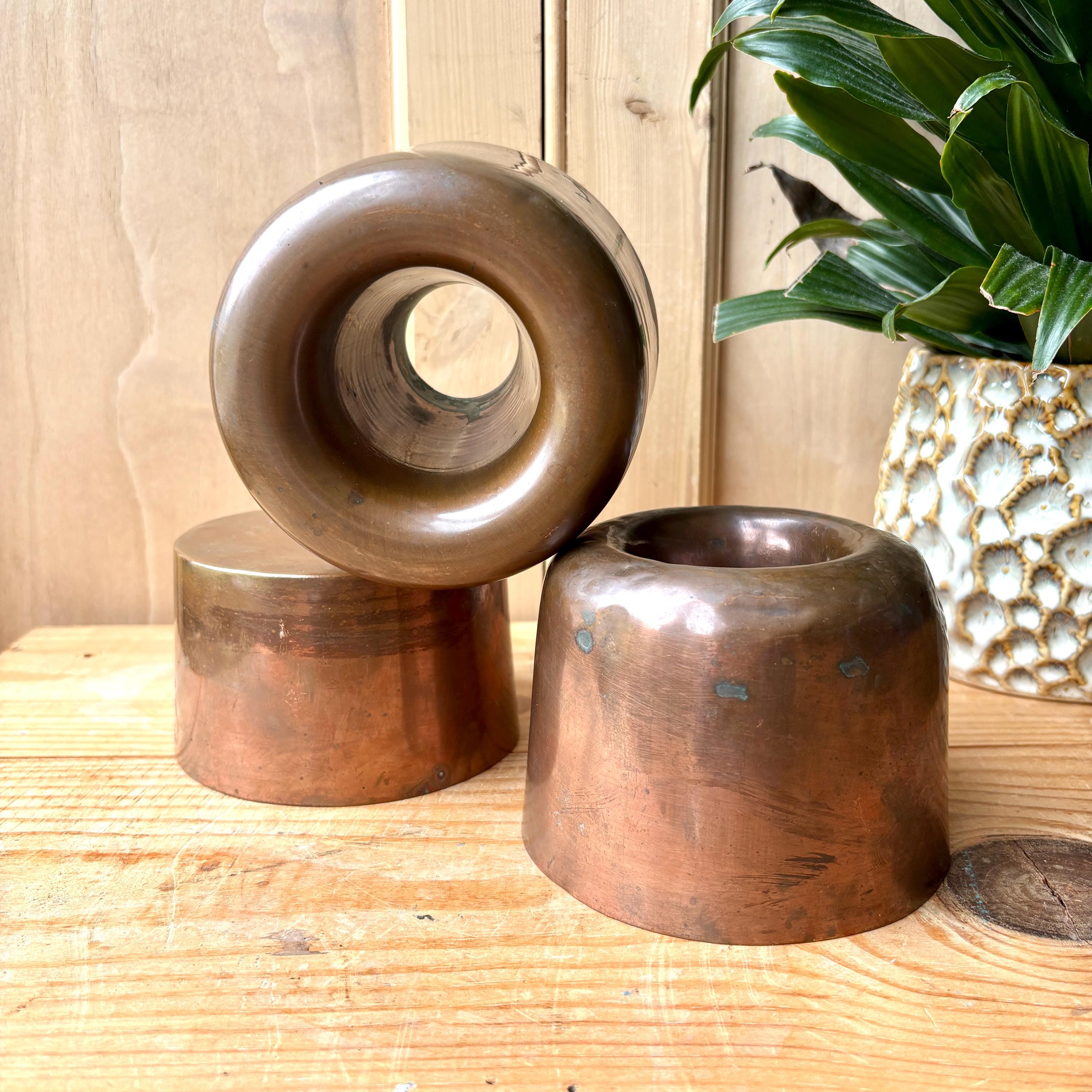 Victorian Copper Molds | Antique Copper Molds | Jelly Molds