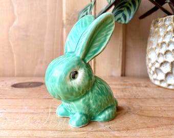Vintage SylvaC Green Bunny Rabbit 990 | Green SylvaC Bunny | Collectable SylvaC Bunny