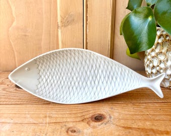 Vintage Gustavsberg "Fladen" Fish Dish by Stig Lindberg | Swedish Mid Century Pottery | Collectable Ceramics