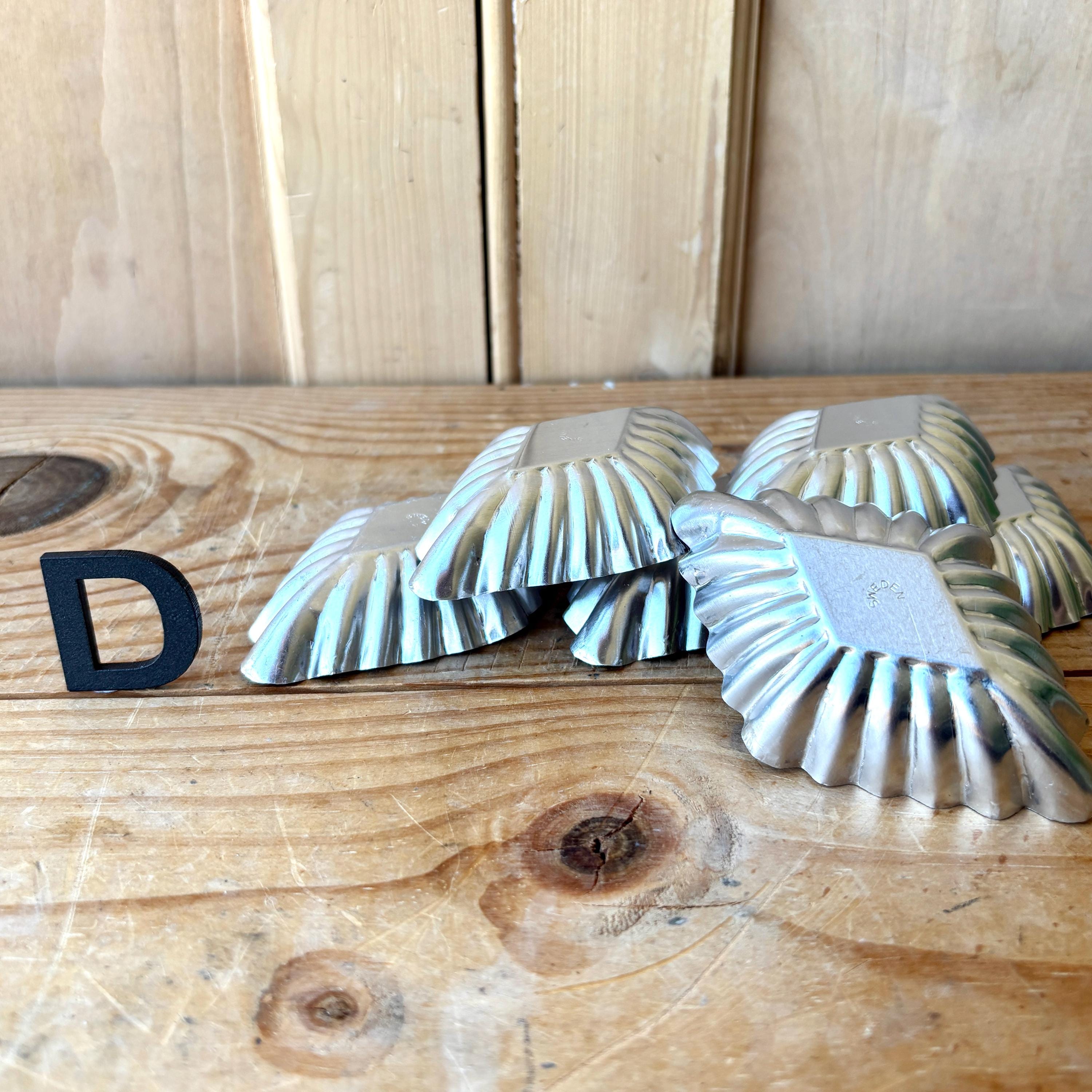 Vintage Aluminum Molds | Vintage Desert Molds | Small Aluminum