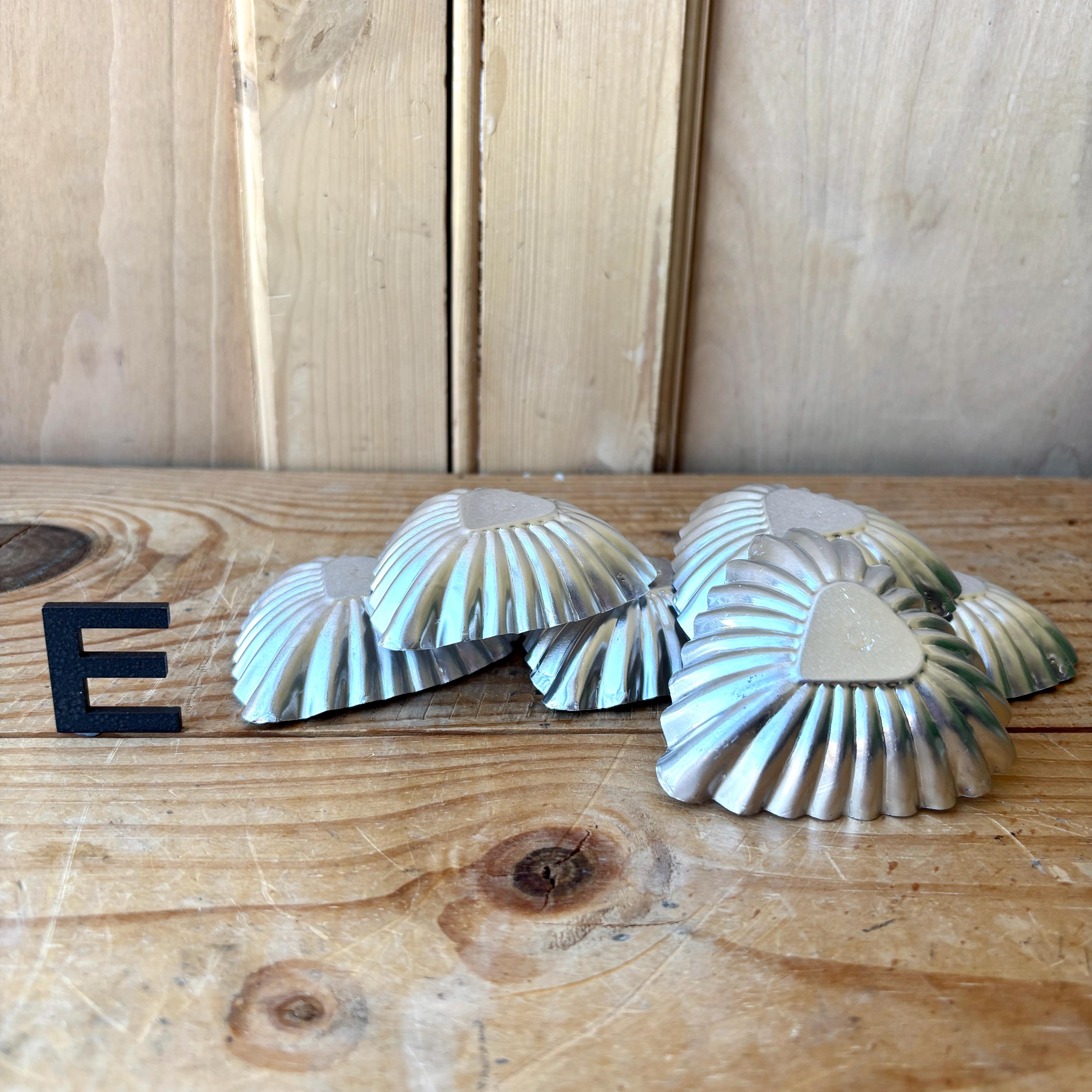 Vintage Aluminum Molds | Vintage Desert Molds | Small Aluminum