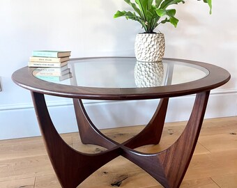 G Plan Astro Round Coffee Table | Mid Century Coffee Table | Mid