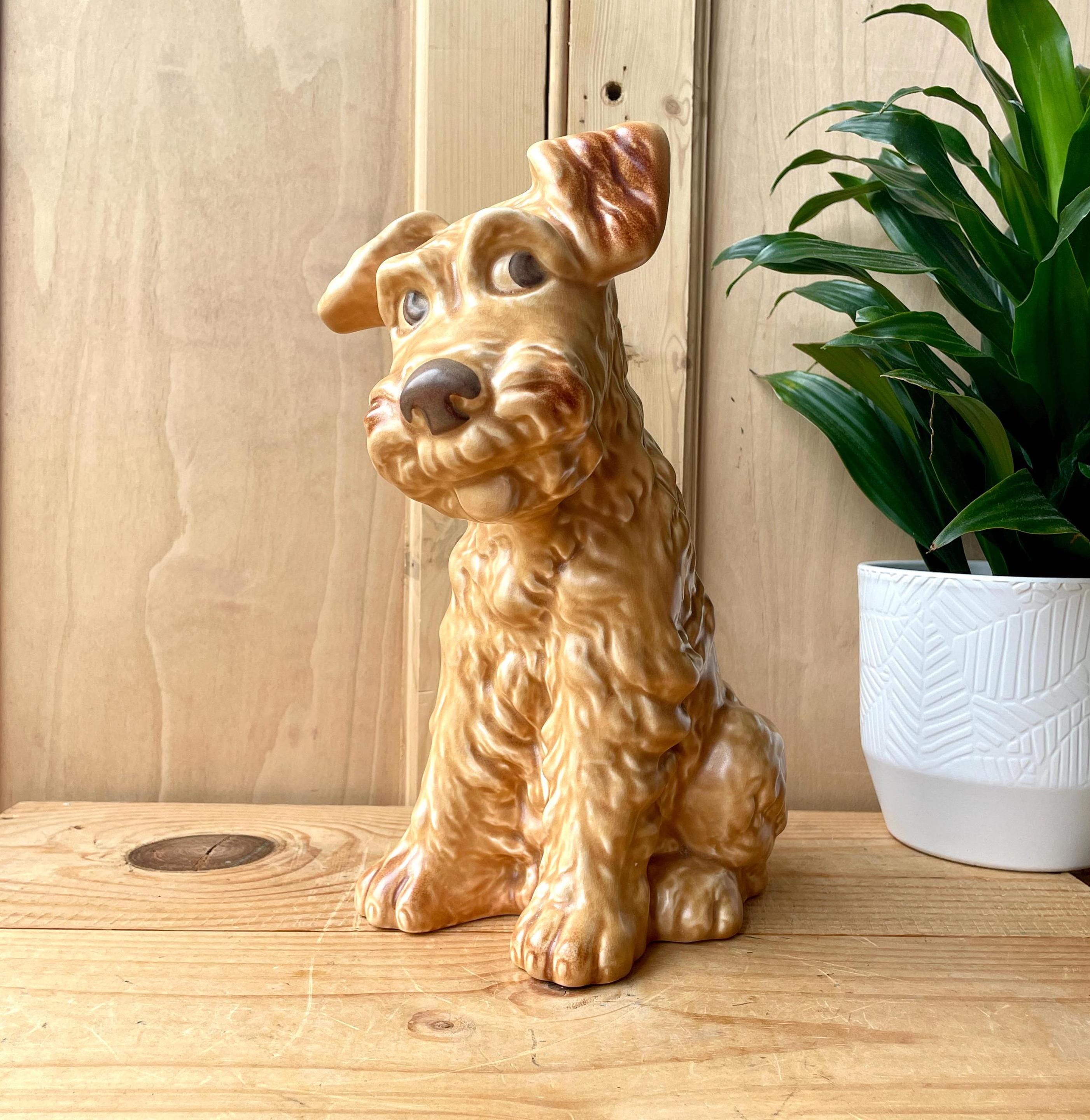 イギリス アンティーク シルバックSYLVAC No.2024 犬の花器 イギリス アンティーク シルバックSYLVAC No.2024 犬の花器