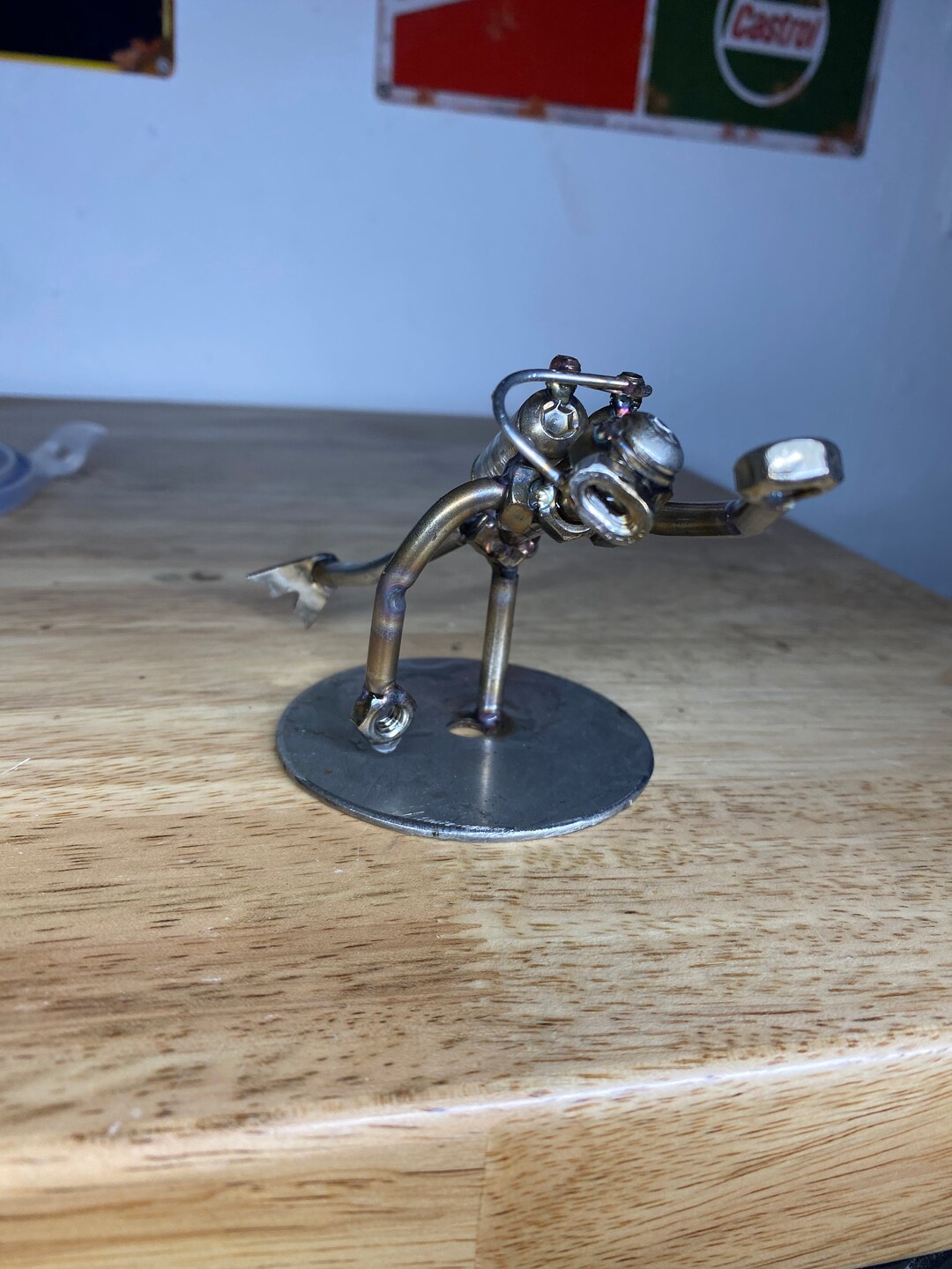 Nut and Bolt Scuber Diver. Etsy