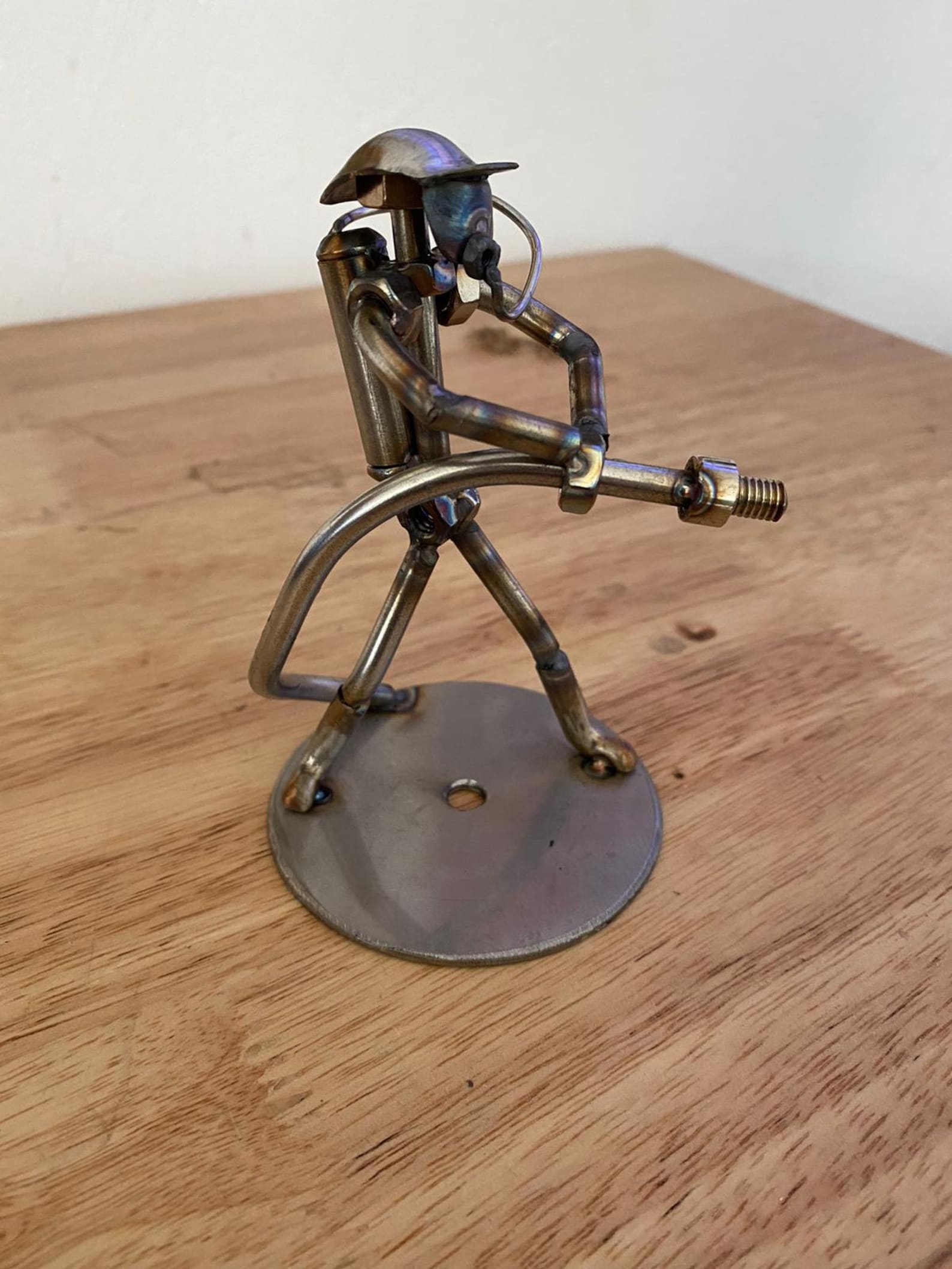 Handmadebyhephaestus nut and bolt figures gift novelty Etsy