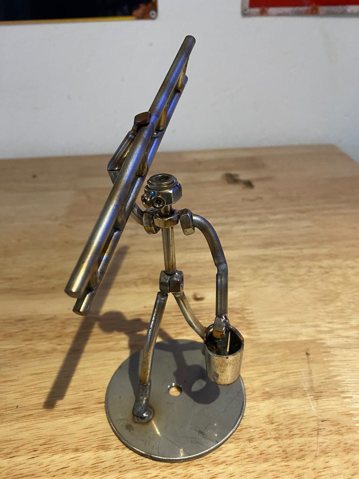 Handmadebyhephaestus nut and bolt figures gift novelty Etsy