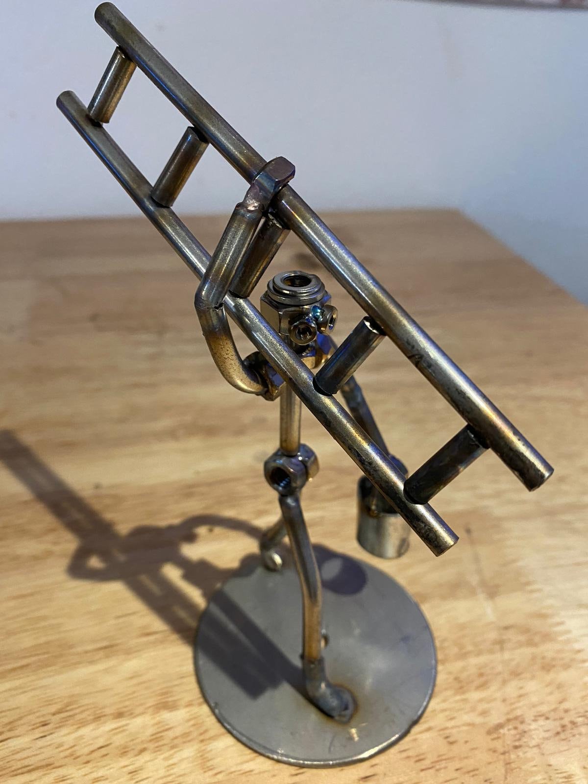 Handmadebyhephaestus nut and bolt figures gift novelty Etsy