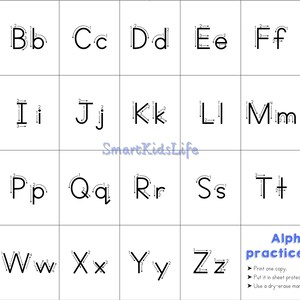Zoo-phonics Alphabet Chart Flashcards Tracing Preschool - Etsy UK