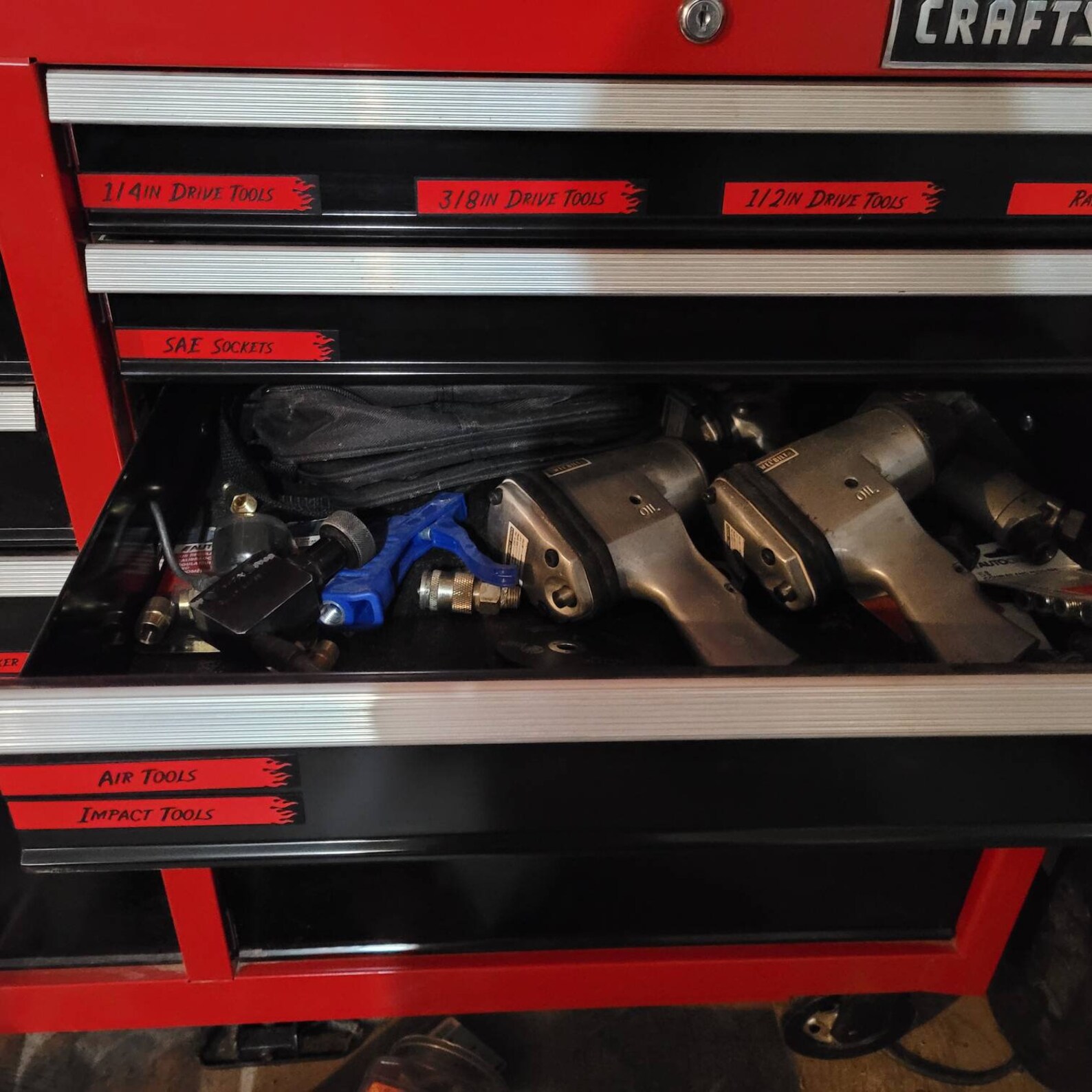 Tool Box Decals, Tool Box Labels, Tool Box Stickers, Toolbox Organizer