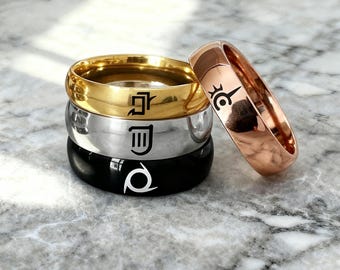 Final Fantasy XIV Job Ring, FF14 Band, FFXIV Soul Crystal, Final Fantasy 14, Final Fantasy Ring, Final Fantasy Jobs, FFXIV Job Logo