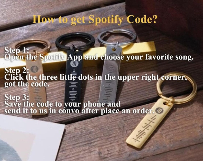 Spotify Paper Rings Personalized Spotify Code Ring, Scannable Music Code Band, Music Wave ...