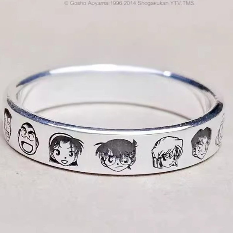 Custom Anime Ring, Cartoon Inspired Gift for Fans - Etsy