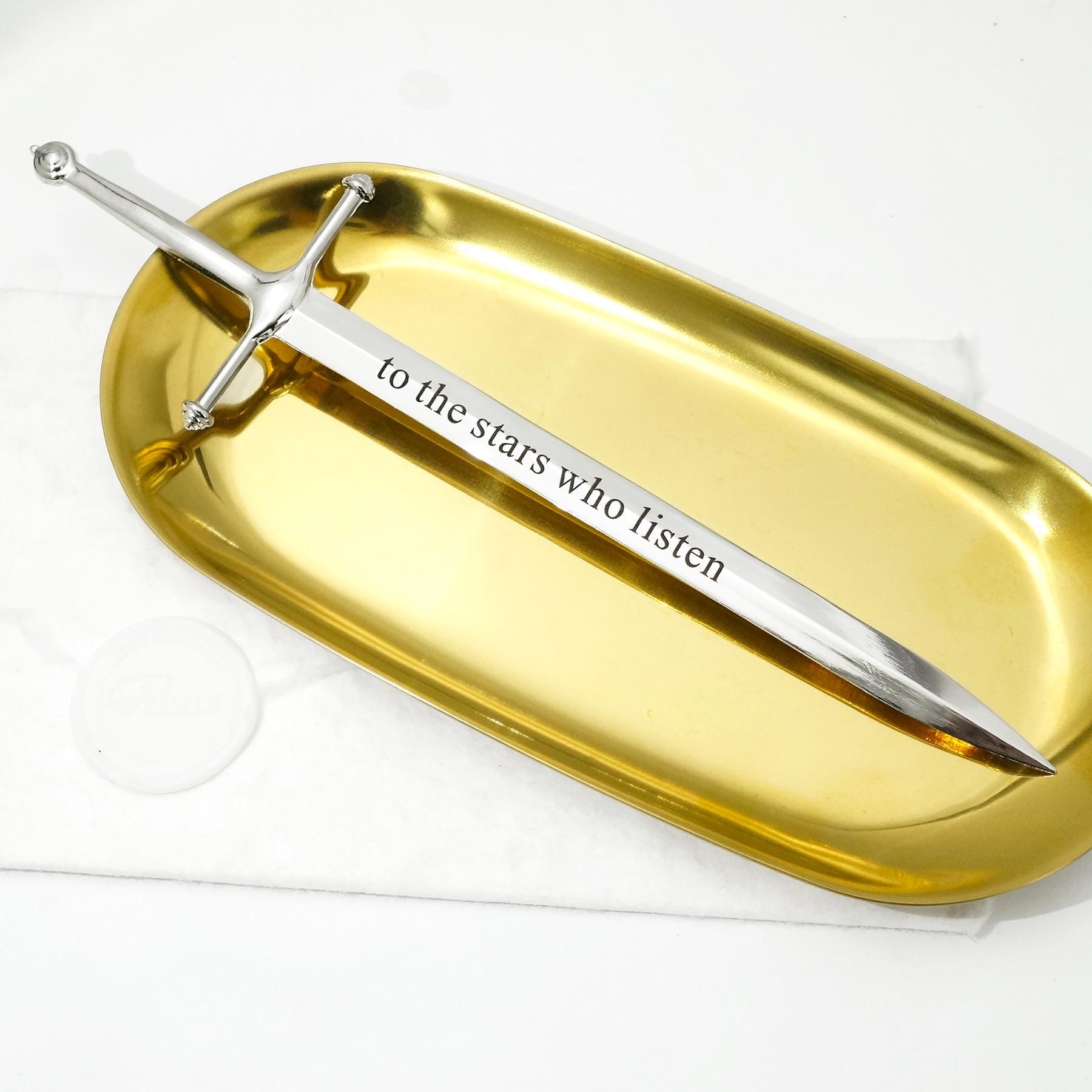 Throne Of Glass Sword Bookmark & ACOTAR Letter Opener