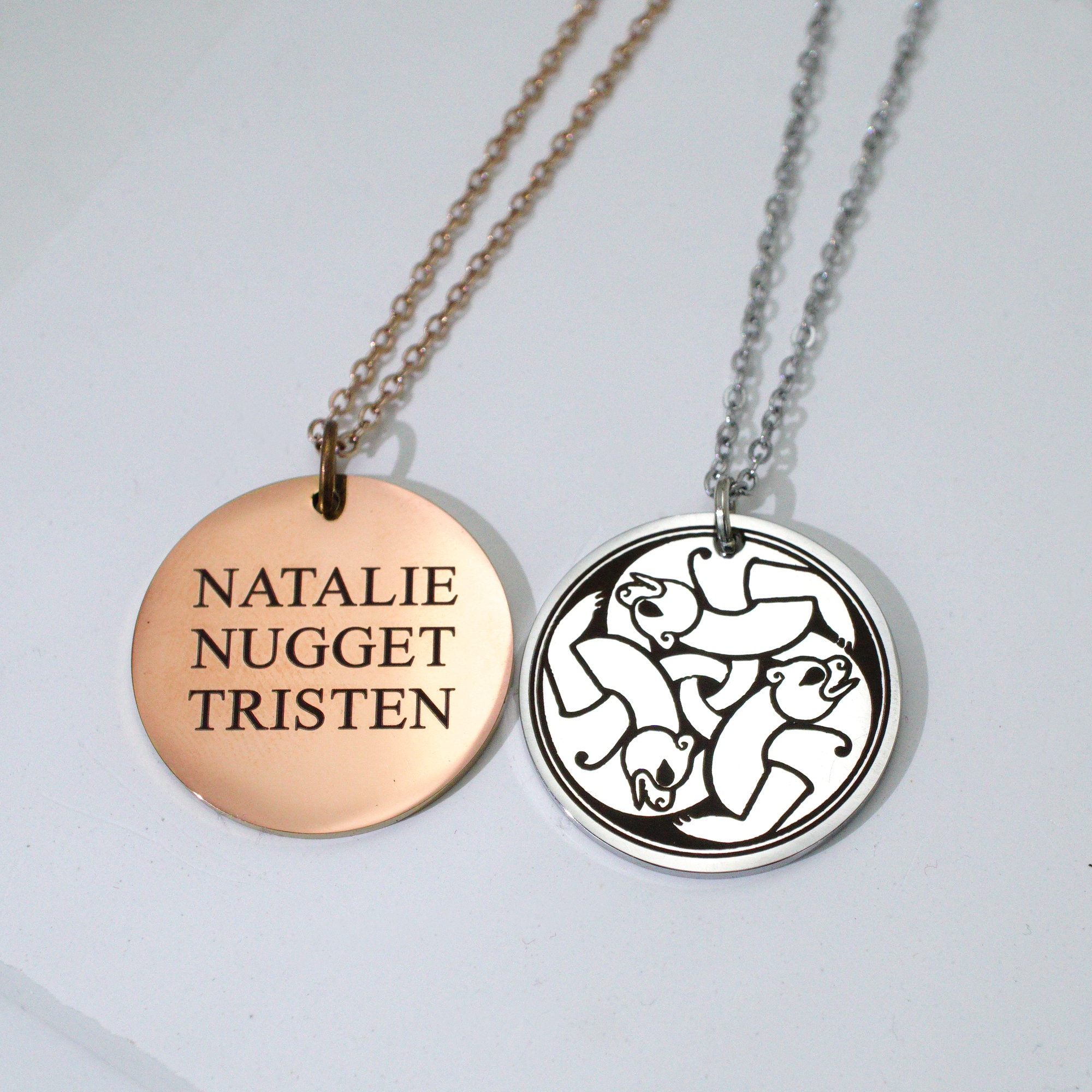 Merida Necklace, Disney Brave Necklace, Celtic Three Bears