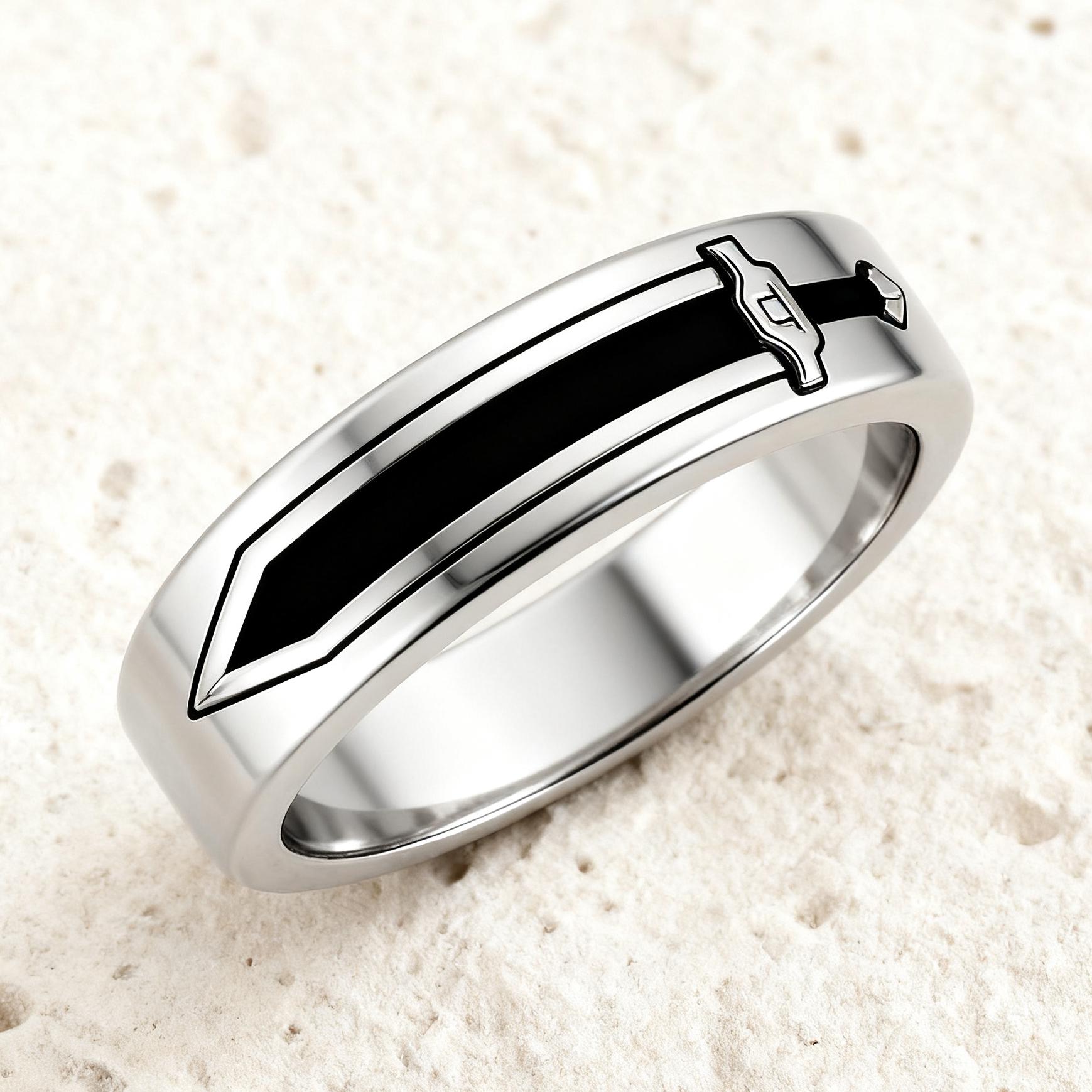 Berserk Guts Dragon Slayer Sword Ring - Etsy