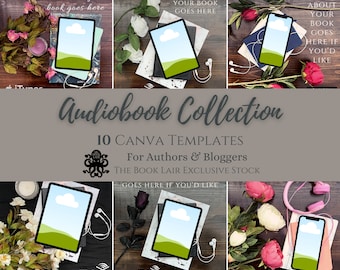 Pre-made Canva Templates - Audiobook Collection