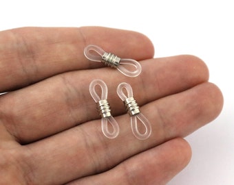 20 mm Eyeglass Holders, Rubber Ends Eyeglasses Holder, Eyeglass Chain Holder, Rubber Glasses Holders, Eyeglass Chain End