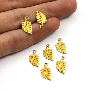 0.5x8x15 mm Raw Brass Leaf Charm, Leaf Findings, Leaf Shape Findings, Leaf Shape Charms, Raw Brass Findings, Jewelry Making, Brass
