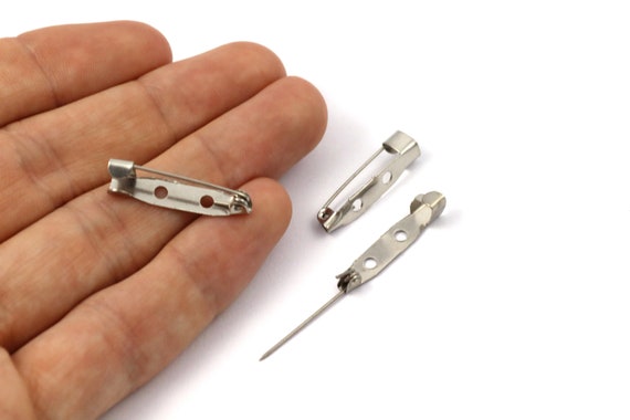 Lot De 100 épingles De Sûreté 25 Mm - Finition Argentée, Marque Uxcell - Neuf