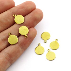 0.80x10 mm Raw Brass Round, Round Blanks, Round Stamp, Round Findings, Stamping Blanks, Round Disc, Raw Brass Finding